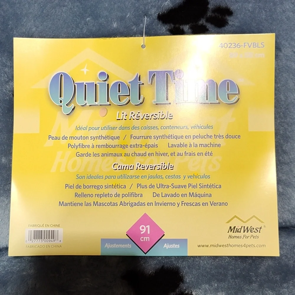 Reversible Dog Bed/Kennel Mat -brand New